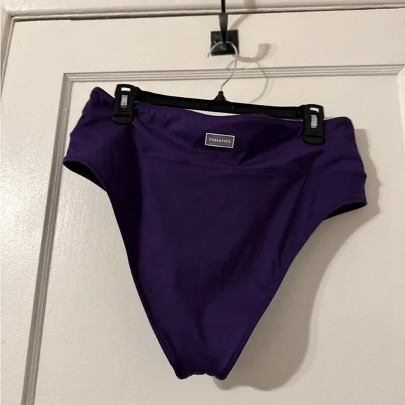 Fabletics High-Waisted Cross Over Swim Bottom Sz XL - Picture 5 of 6